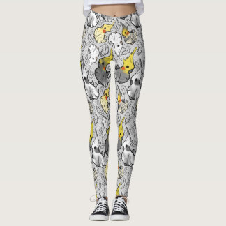Leggings Légendes de Cockatiels Dusty