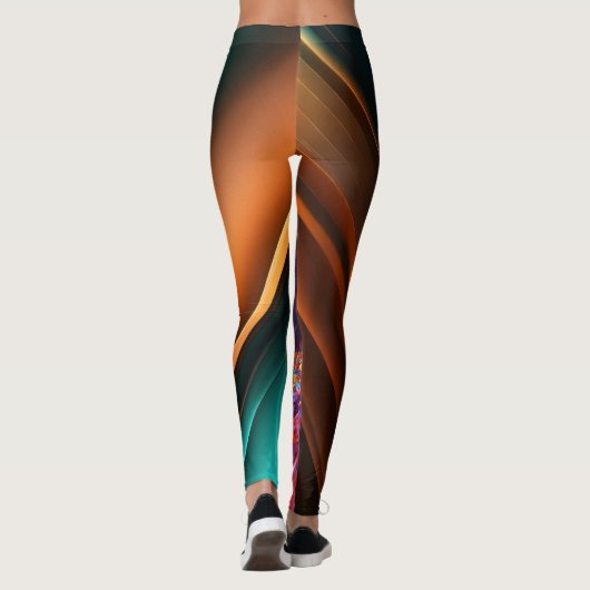 Leggings Légendes de conception (Dos)