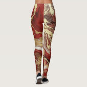 Leggings Légendes de conception de wirl (Dos)