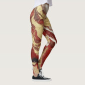Leggings Légendes de conception de wirl (Droite)