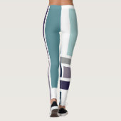 Leggings Légendes de couleurs abstraites (Dos)