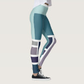 Leggings Légendes de couleurs abstraites (Droite)