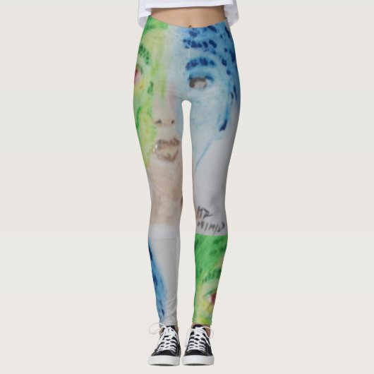 Leggings Légendes de crête de la nature (Devant)