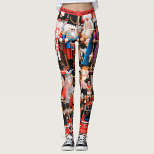 Leggings Légendes de fêtards et feux de Noël