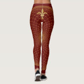 Leggings Légendes de Fleur De Lis (Dos)