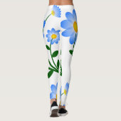Leggings Légendes de fleurs (Dos)