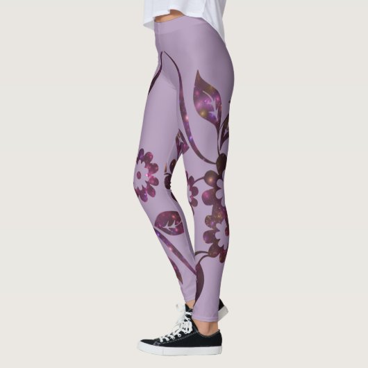 Leggings Légendes de fleurs (Gauche)