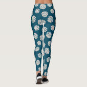 Leggings Légendes de fleurs de hoya (Dos)