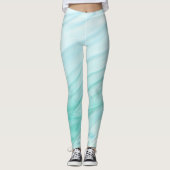 Leggings Légendes de glace bleue (Devant)