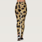 Leggings Légendes de la peau de Faux Cheetah (Dos)