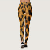 Leggings Légendes de la peau de Faux Leopard (Dos)