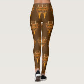 Leggings Légendes de la tête de Krampus (Dos)