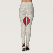 Leggings Légendes de l'effet cardiaque mignonne (Dos)