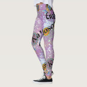 Leggings Légendes de libellules de myberry Milkshake (Gauche)