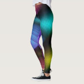 Leggings Légendes de mélange de couleurs uniques (Gauche)