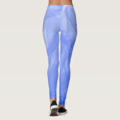Leggings Légendes de mode bleue pour femmes (Dos)