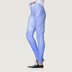 Leggings Légendes de mode bleue pour femmes