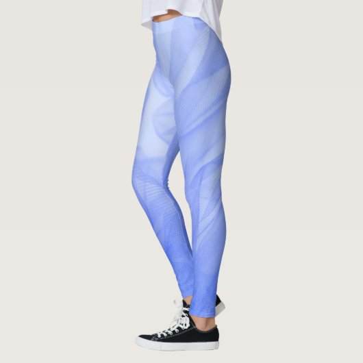 Leggings Légendes de mode bleue pour femmes (Gauche)