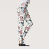 Leggings Légendes de monstres adorables (Droite)