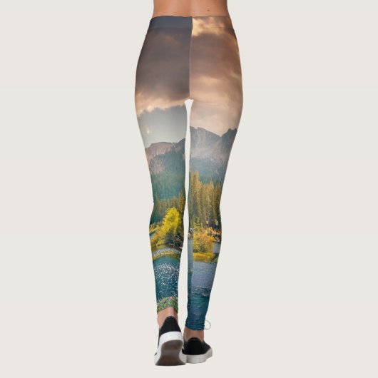 Leggings Légendes de montagne (Dos)