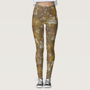 Leggings Légendes de motifs floraux de Monat