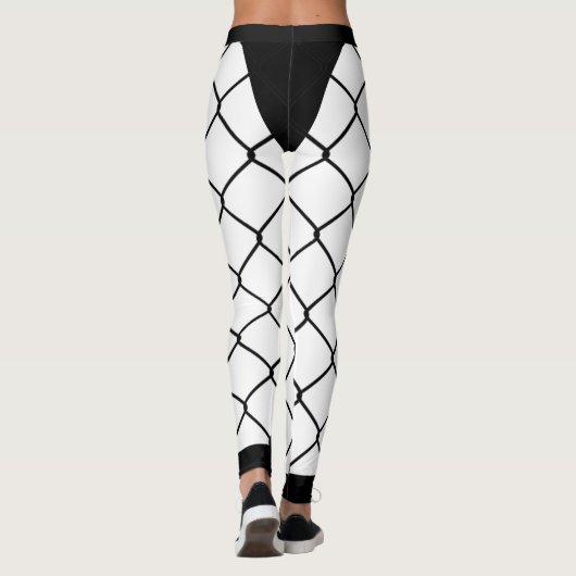 Leggings Légendes de Ninja - Poisson à maille complète (Dos)