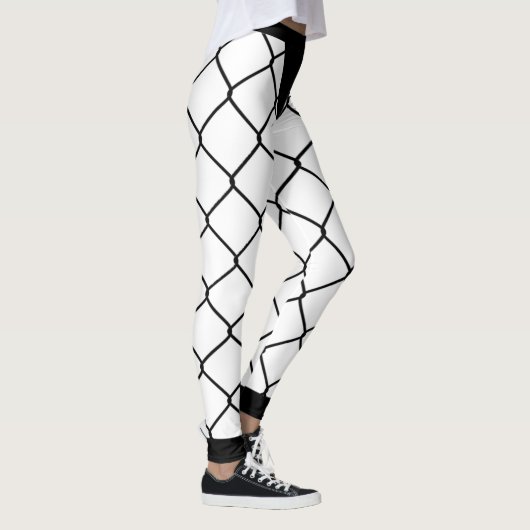 Leggings Légendes de Ninja - Poisson à maille complète (Droite)