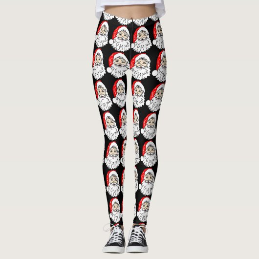 Leggings Légendes de Noël élégantes (Devant)