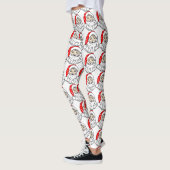 Leggings Légendes de Noël élégantes (Gauche)