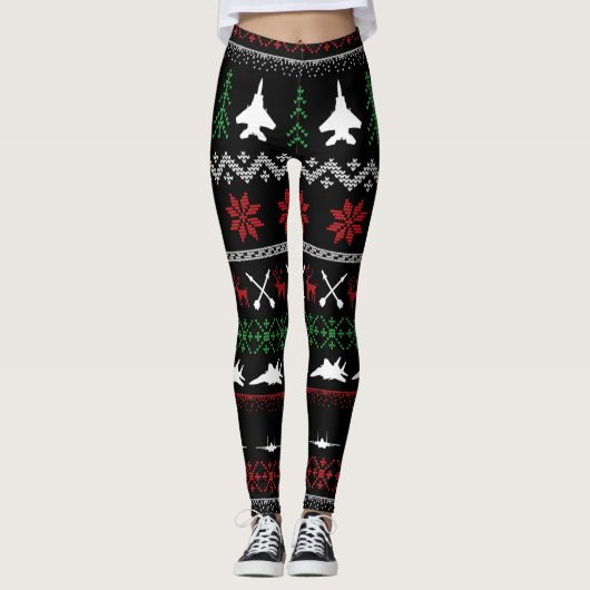 Leggings Légendes de Noël F-15C (Devant)