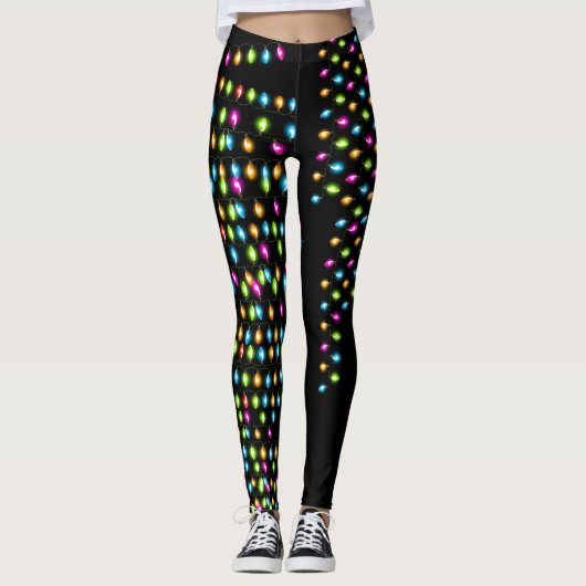 Leggings Légendes de Noël, Feu de Noël (Devant)