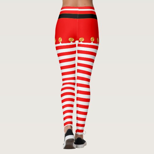 Leggings Légendes de Noël mignonnes (Dos)