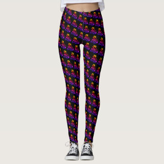 Leggings Légendes de patinage en arc-en-ciel