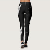 Leggings Légendes de peinture blanche (Dos)