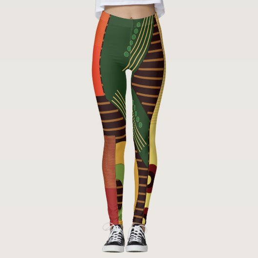 Leggings Légendes de perspective (Devant)