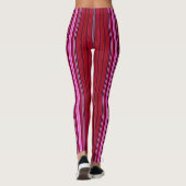 Leggings Légendes de Pink and Maroon (Dos)