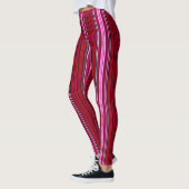 Leggings Légendes de Pink and Maroon (Gauche)