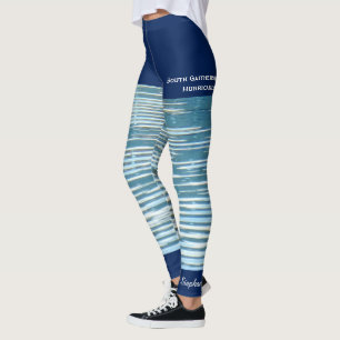 Leggings Légendes de réflexion sur l'eau avec de faux short