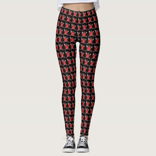 Leggings Légendes de Saint-Valentin Légendes d'Amour Africa (Devant)