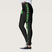 Leggings Légendes de sensibilisation à la maladie de Lyme (Gauche)