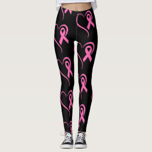 Leggings Légendes de sensibilisation au cancer du sein