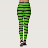 Leggings Légendes de sorcière noire et verte (Dos)
