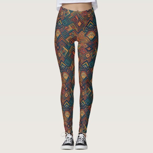 Leggings Légendes de style différent (Devant)