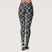 Leggings légendes de style plaid (Dos)