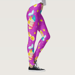Leggings Légendes de style sirène