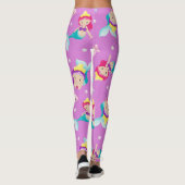 Leggings Légendes de style sirène (Dos)