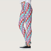 Leggings Légendes de tableau périodique patriotique Shetlan (Gauche)