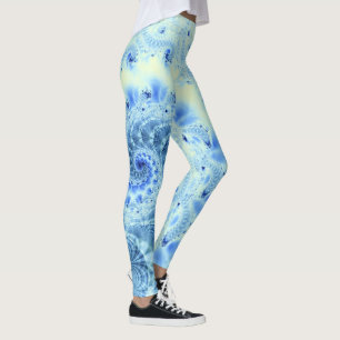 Leggings Légendes de tourbillon de glace bleue