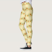 Leggings Légendes de tournesol sur Jaune (Gauche)