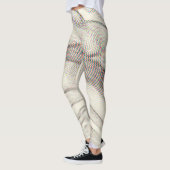 Leggings Légendes de Trippy Illusion Optique Abstraite (Gauche)